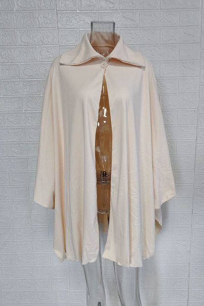 Prendas de abrigo informales con botones y cuello vuelto (5 colores)