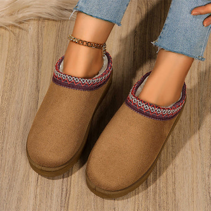 Daily Contrast Closed Comfortable Shoes(4 Colors)