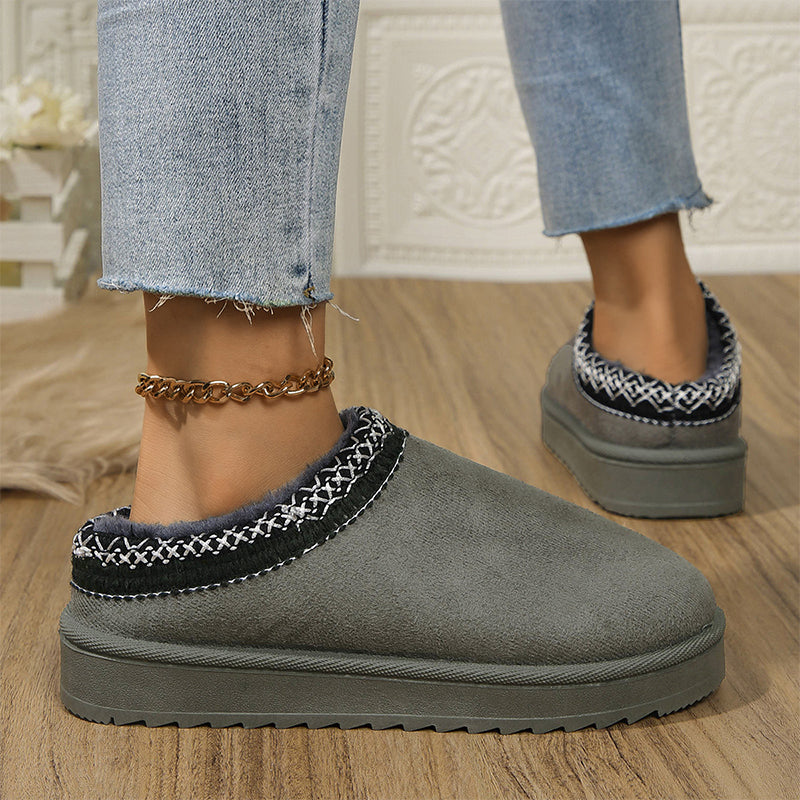 Zapatos cómodos cerrados de contraste diario (4 colores)