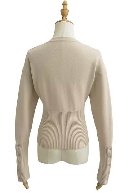 Prendas de abrigo informales con cuello redondo y hebilla para uso diario