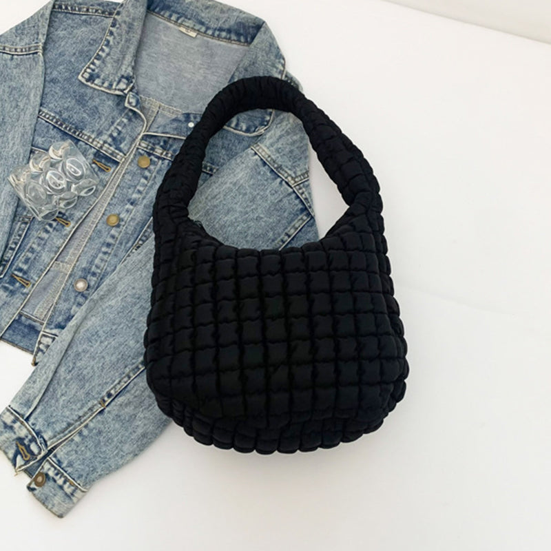 Bolsos casuales de uso diario con cremallera de color sólido (6 colores)