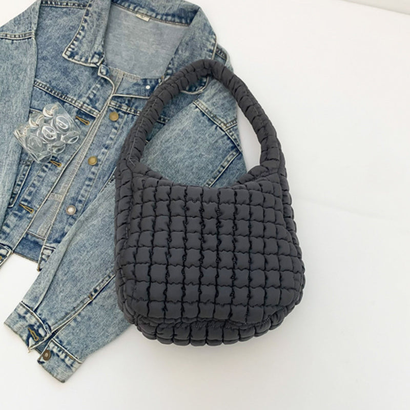 Bolsos casuales de uso diario con cremallera de color sólido (6 colores)