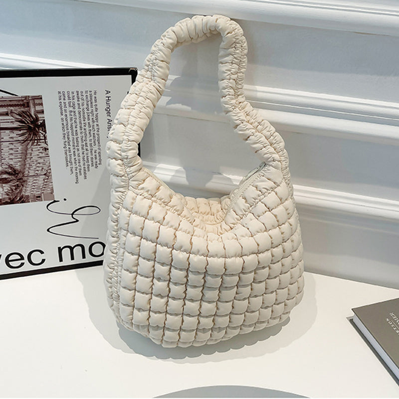 Bolsos casuales de uso diario con cremallera de color sólido (6 colores)