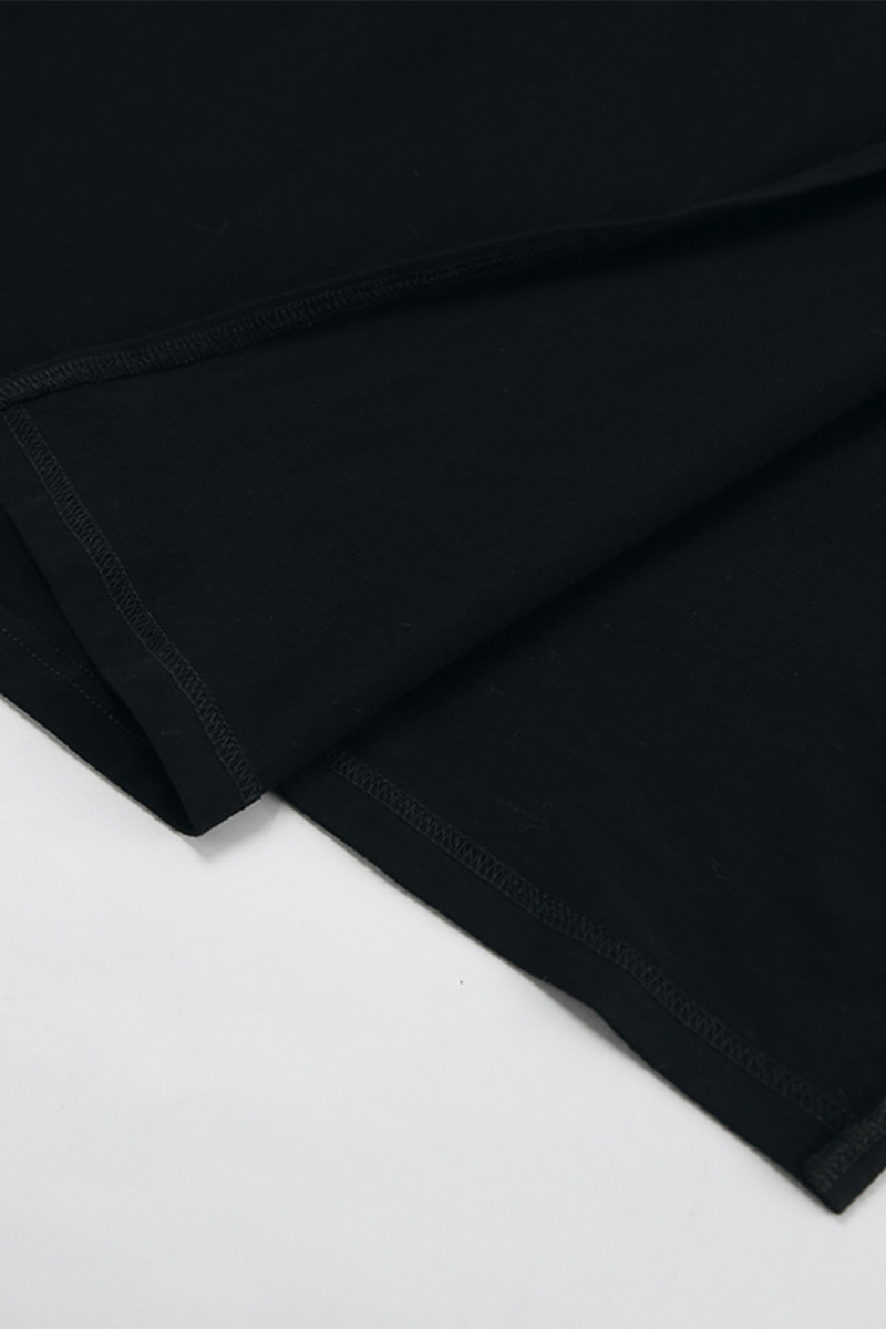 Vestidos casuales de calle con bolsillos y cuello redondo