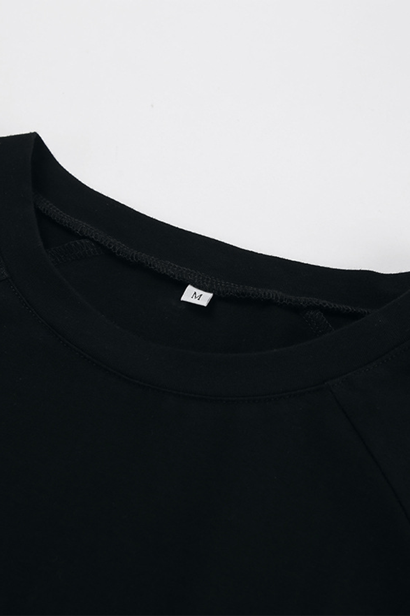 Vestidos casuales de calle con bolsillos y cuello redondo