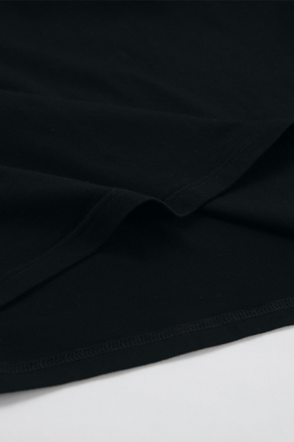 Vestidos casuales de calle con bolsillos y cuello redondo