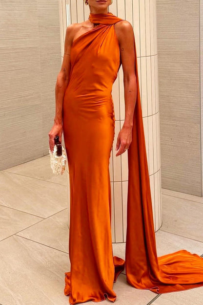 Sexy Irregular Halter Evening Dresses(4 Colors)