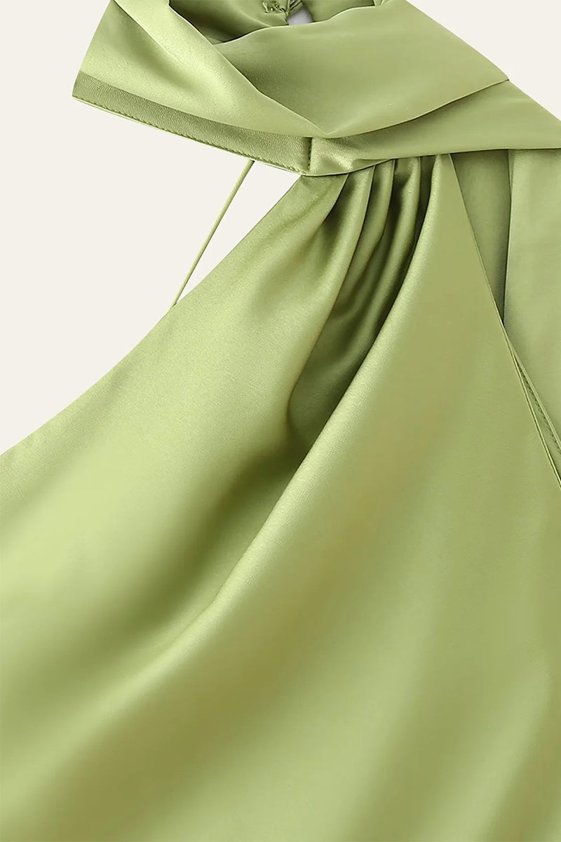 Sexy Irregular Halter Evening Dresses(4 Colors)