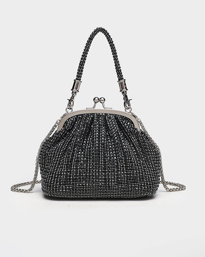 Handmade Rhinestone Evening Bag