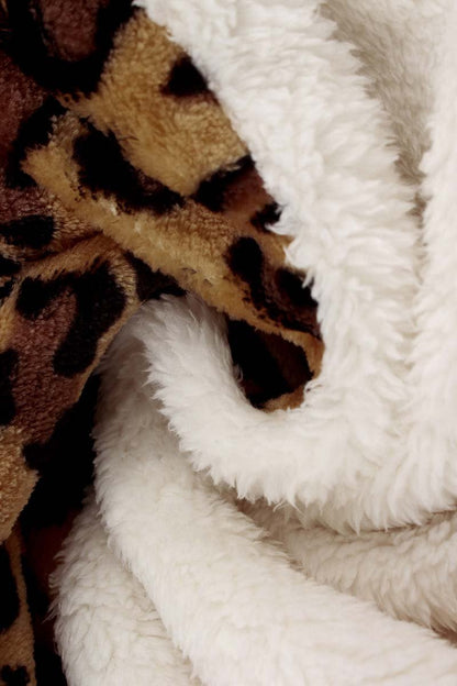 Leopard Stitching Tops