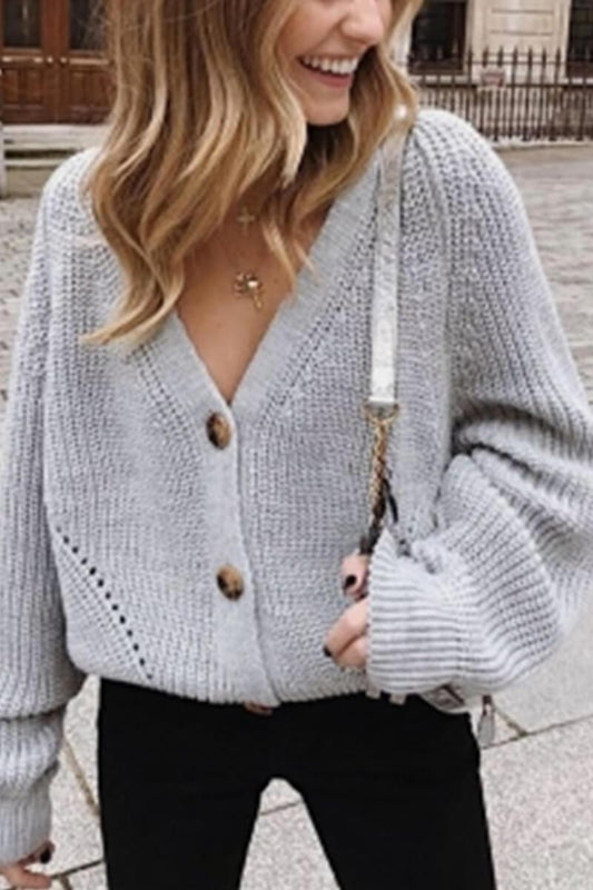 Loose Cardigan Sweater