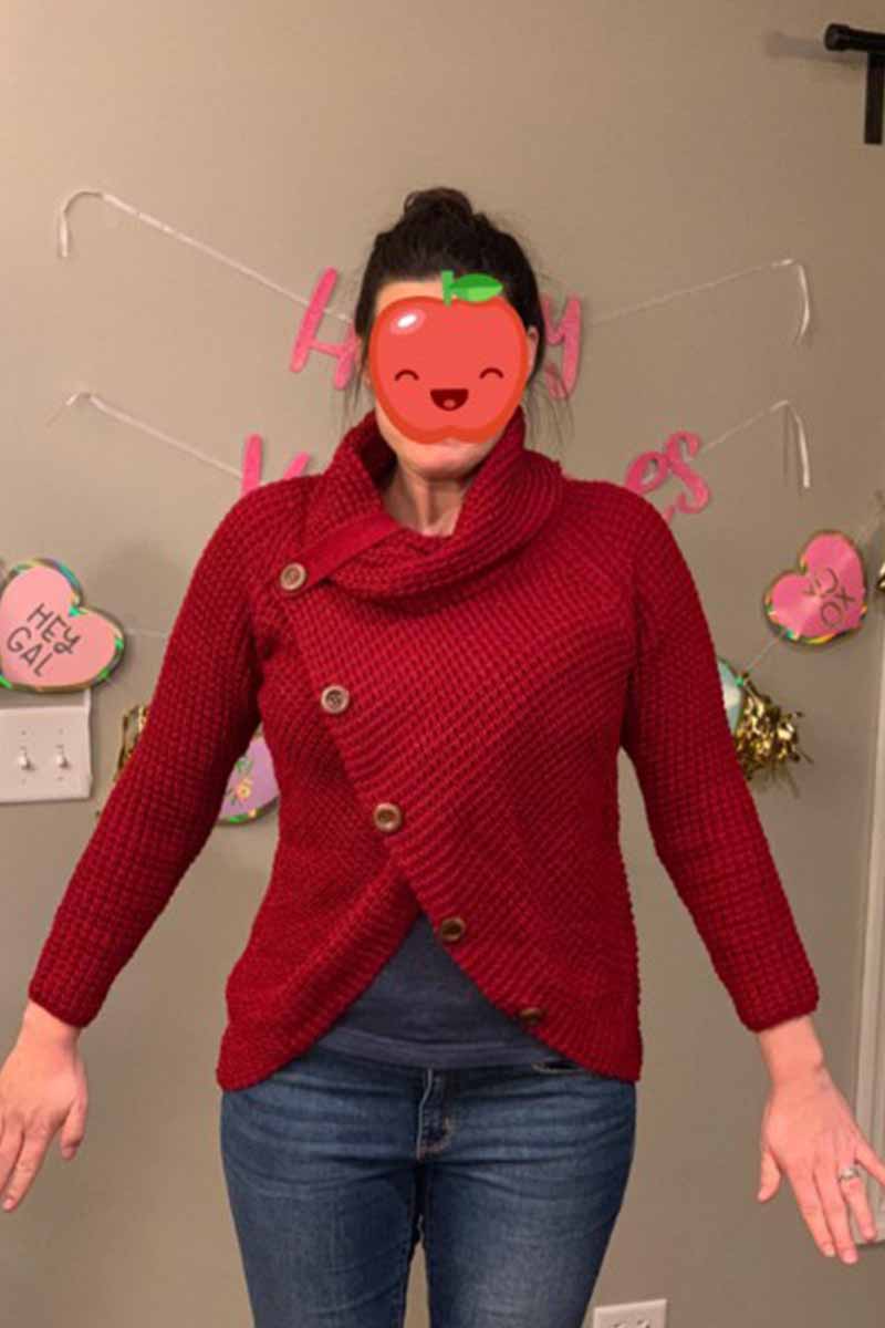 Irregular Winter Shawl Sweater(5 Colors)