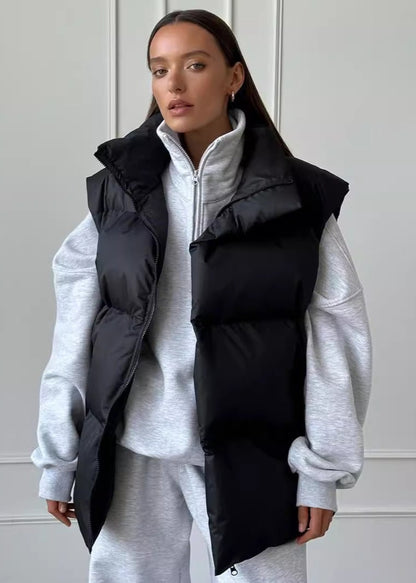 Padded Cotton Vest - European and American Fall/Winter Style