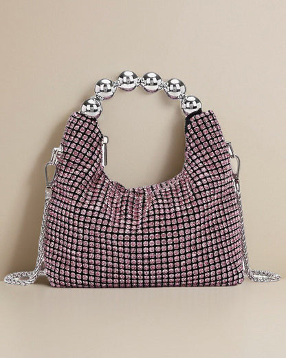 Beaded Rhinestone Evening Bag