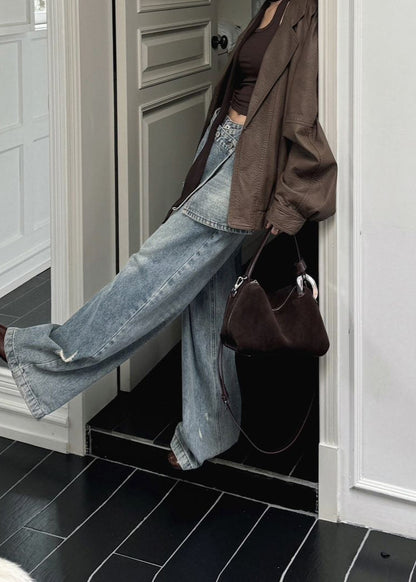 Sienna - Suede Shoulder and Crossbody Bag