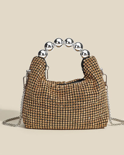 Beaded Rhinestone Evening Bag