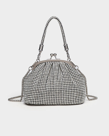Handmade Rhinestone Evening Bag