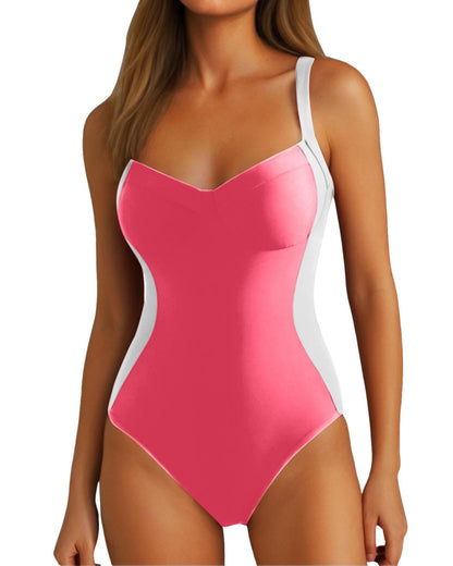 Slingback Underwire Body-Shaping Swimsuit