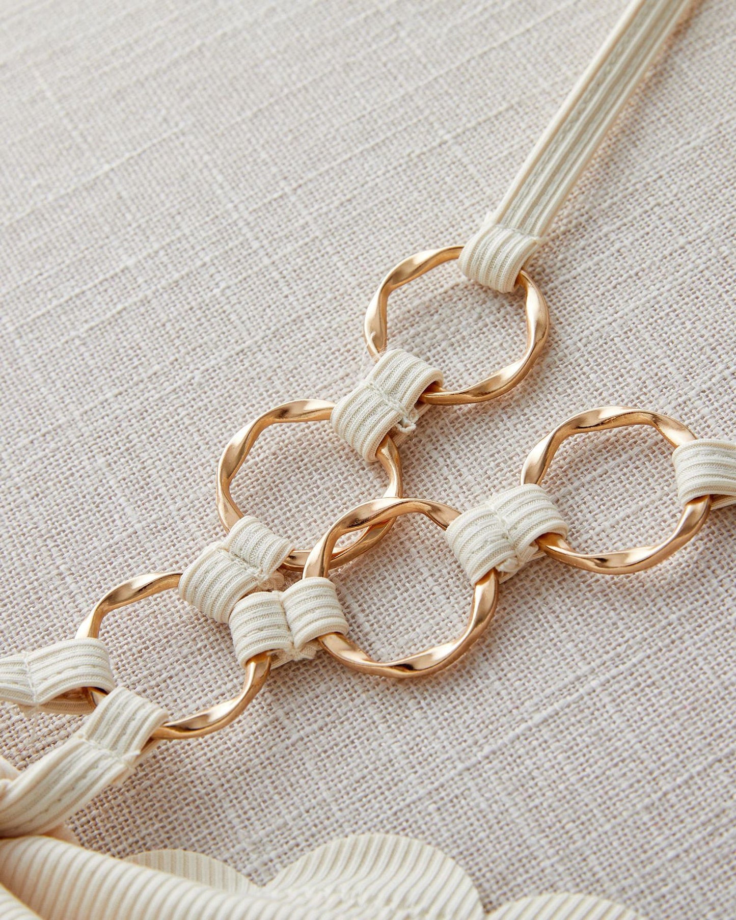 Tassel Top and Skirt Two-Piece Swimsuit