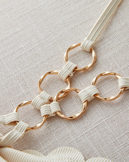 Tassel Top and Skirt Two-Piece Swimsuit