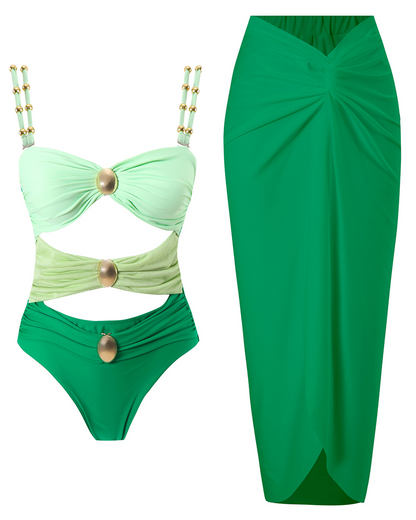 Sexy Slim Swimsuit Set