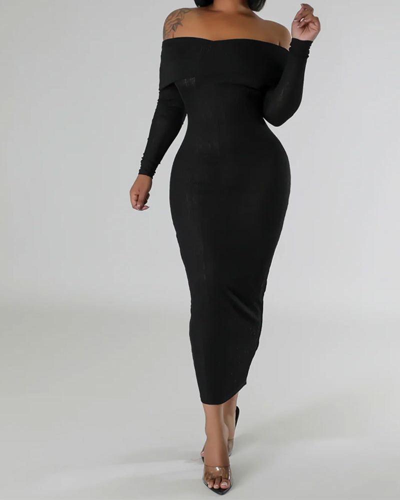 Slim Fit Hip Dress