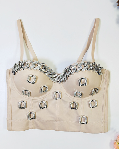 Tight Stretchy Back Tube Top