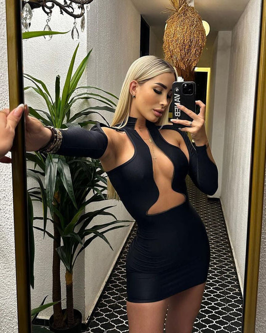 See-Through Mini Dress