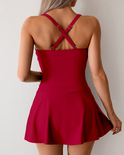 One Piece Swimsuit Dress