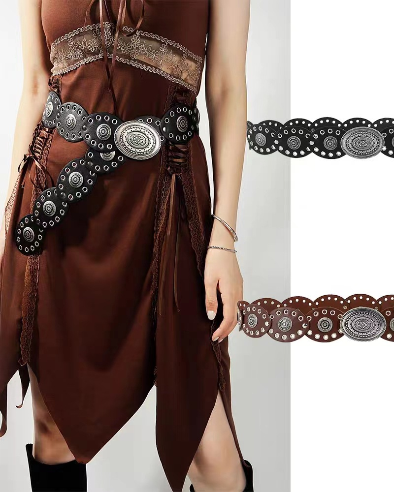 Retro Simple Buckle New Style Belt