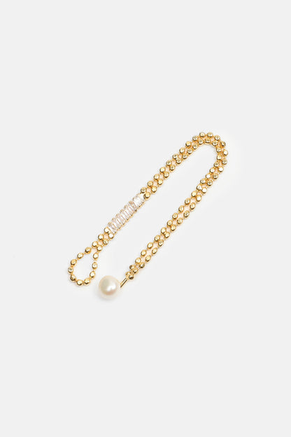 Faux Pearl Beaded Bracelet