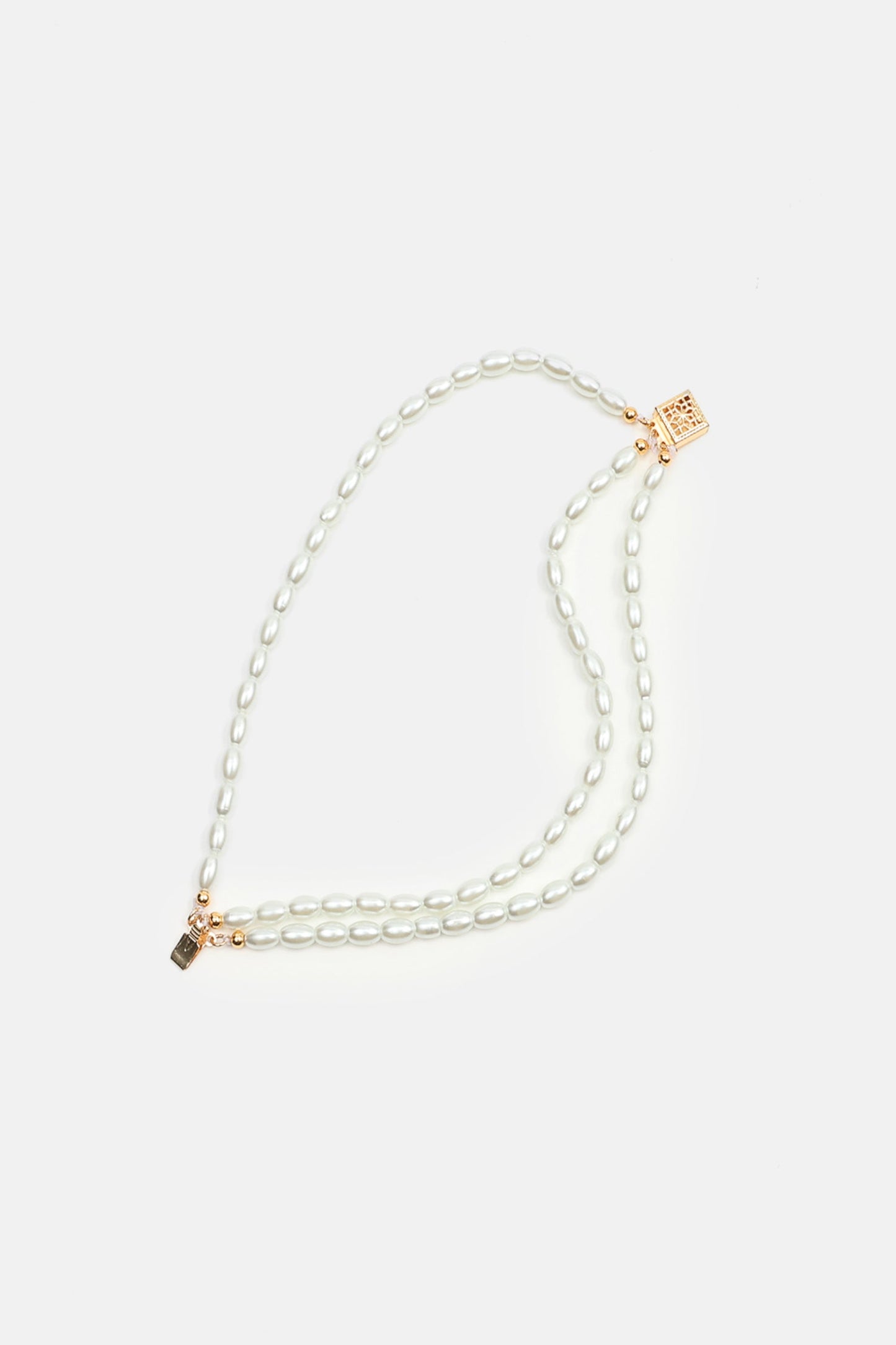 Faux Pearl Beaded Bracelet