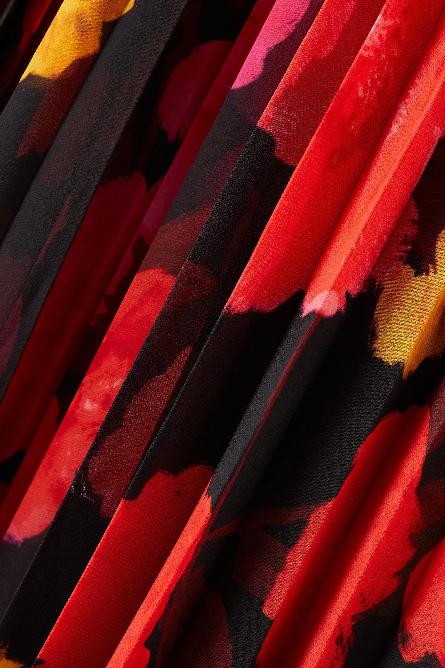 Adela Floral Printed Long Sleeve Maxi Dress