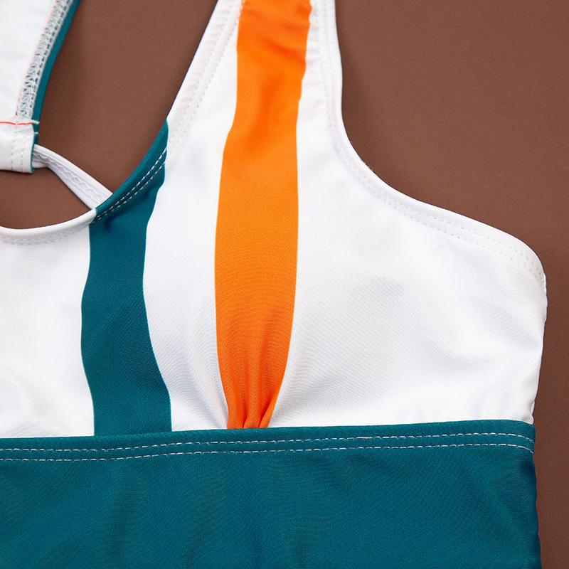 Two-Pieces Of Sexy Stripes Swimswear