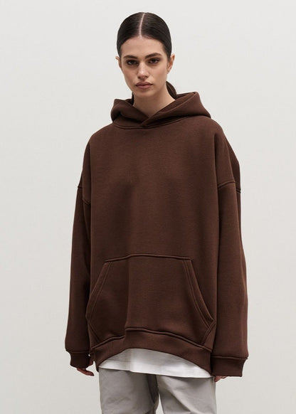 Cozy Oversized Hoodie - Boyfriend Style with Polar Fleece