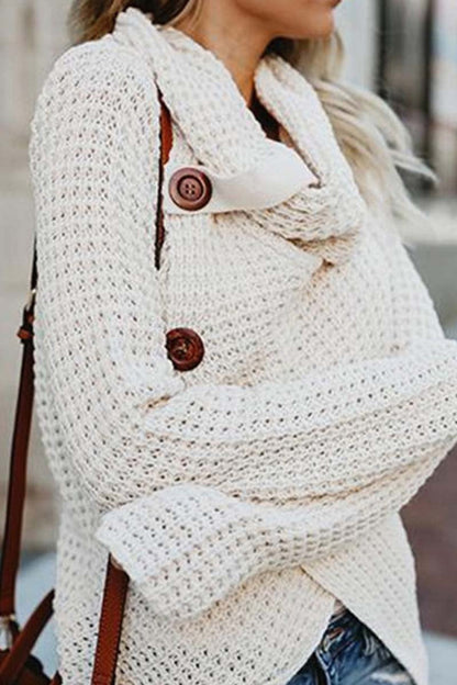 Irregular Winter Shawl Sweater(5 Colors)