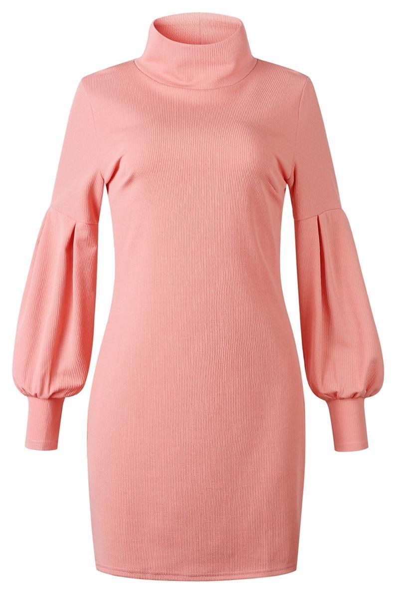 Vestido sexy de otoño con cuello redondo (3 colores)