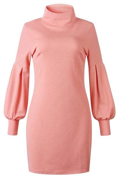 Vestido sexy de otoño con cuello redondo (3 colores)