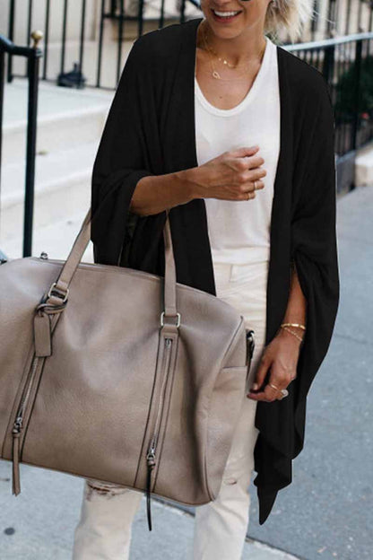 Loose Knitting Casual Irregular Outfit Coat