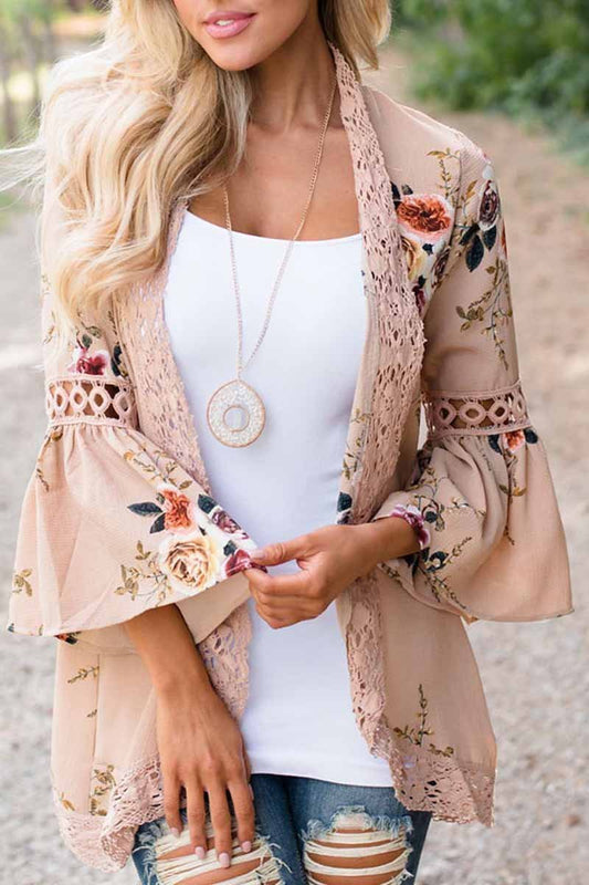 Floral Lace Jacket(3 Colors)