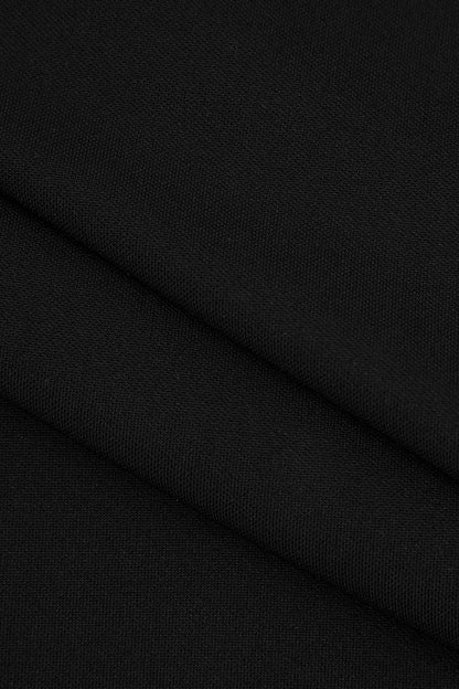 Creme Asymmetric Lace Panel Slim Midi Dress