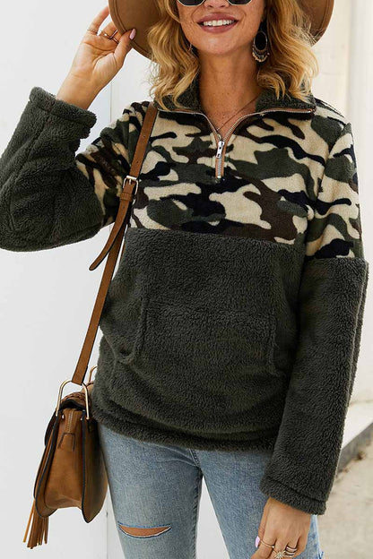 Leopard Stitching Tops