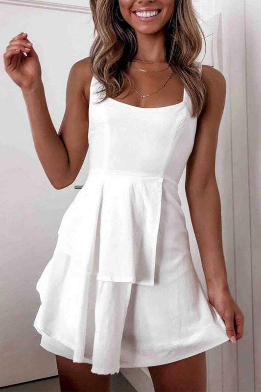 New Sexy Halter Straps Mini Dress