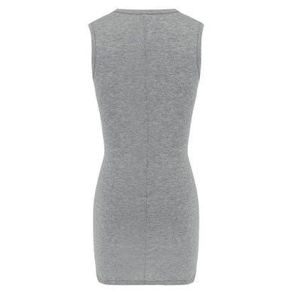 Casual Hollow-out Sleeveless Hot Mini Dress(2 Colors)