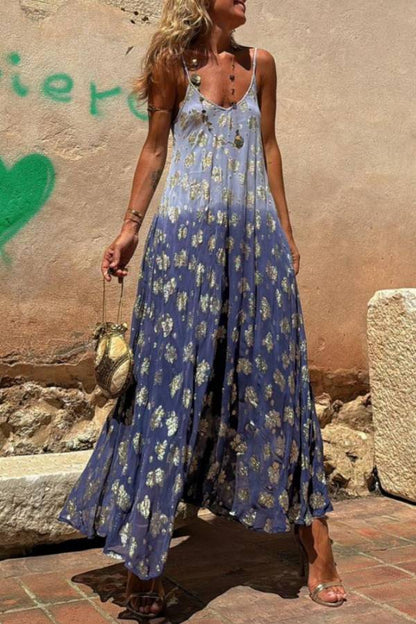 Anant Teja Suspender Resort Maxi Dress