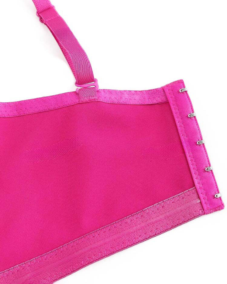 Petal-Embellished Herringbone Top With Coasters