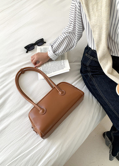 StructuRed Mini Shoulder Bag – Timeless Compact Handbag