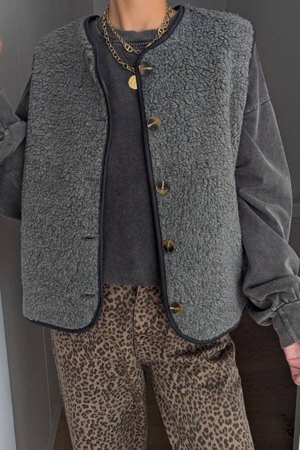 Fashion Button Waistcoat