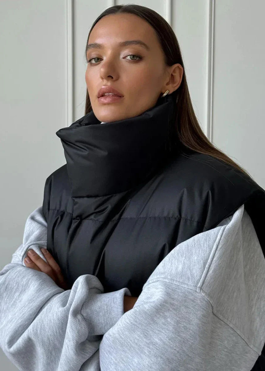 Padded Cotton Vest - European and American Fall/Winter Style