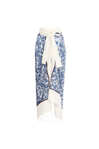 Blue Dragonfly Ruffle One-Piece Swimsuit